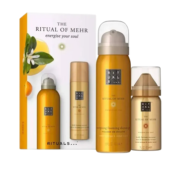 Подарунковий набір 2 в 1 - The Ritual Of Mehr Travel Set 75c-9c3 фото