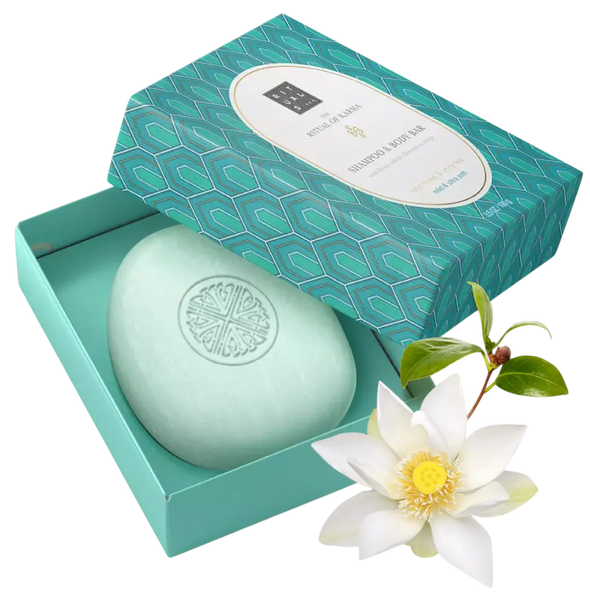 Тверде мило-шампунь - The Ritual of Karma Clean Beauty Bar, 100g ib1-aa4 фото